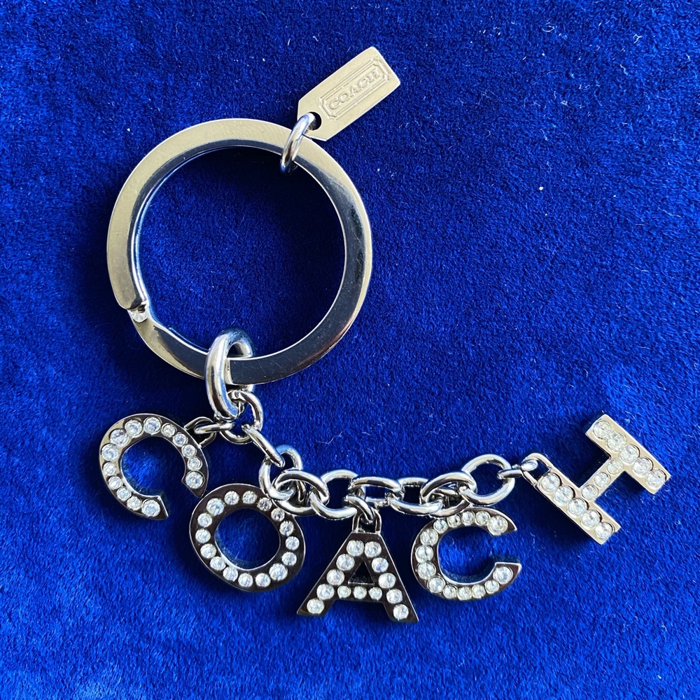 💙NEW Authentic Coach keychain💙